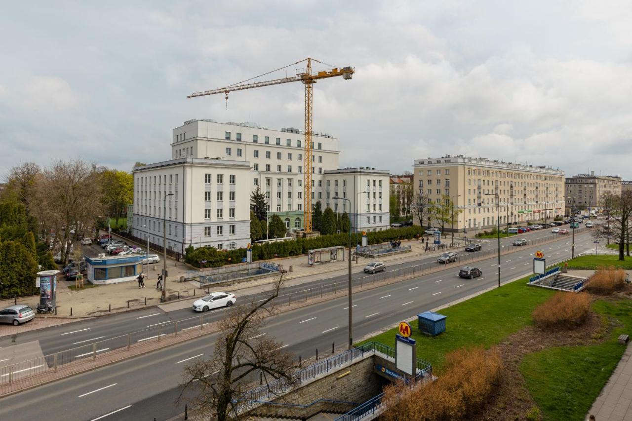 Metro Raclawicka Cozy Studio Apartment By Noclegi Renters Warschau Buitenkant foto